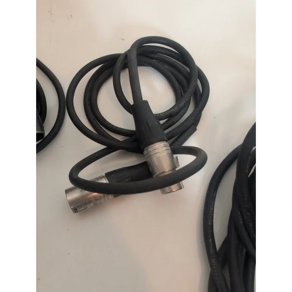 Mixed Lot Of 11 Band Cables Microphone Speaker Neutrix Live Wire Yongshen Belden